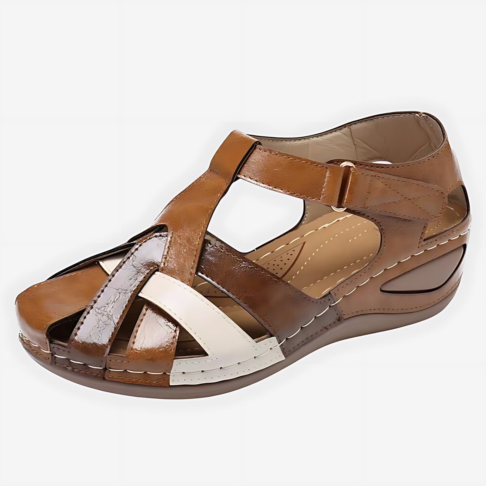 Paloma – Orthopedic T-Strap Flat Sandals