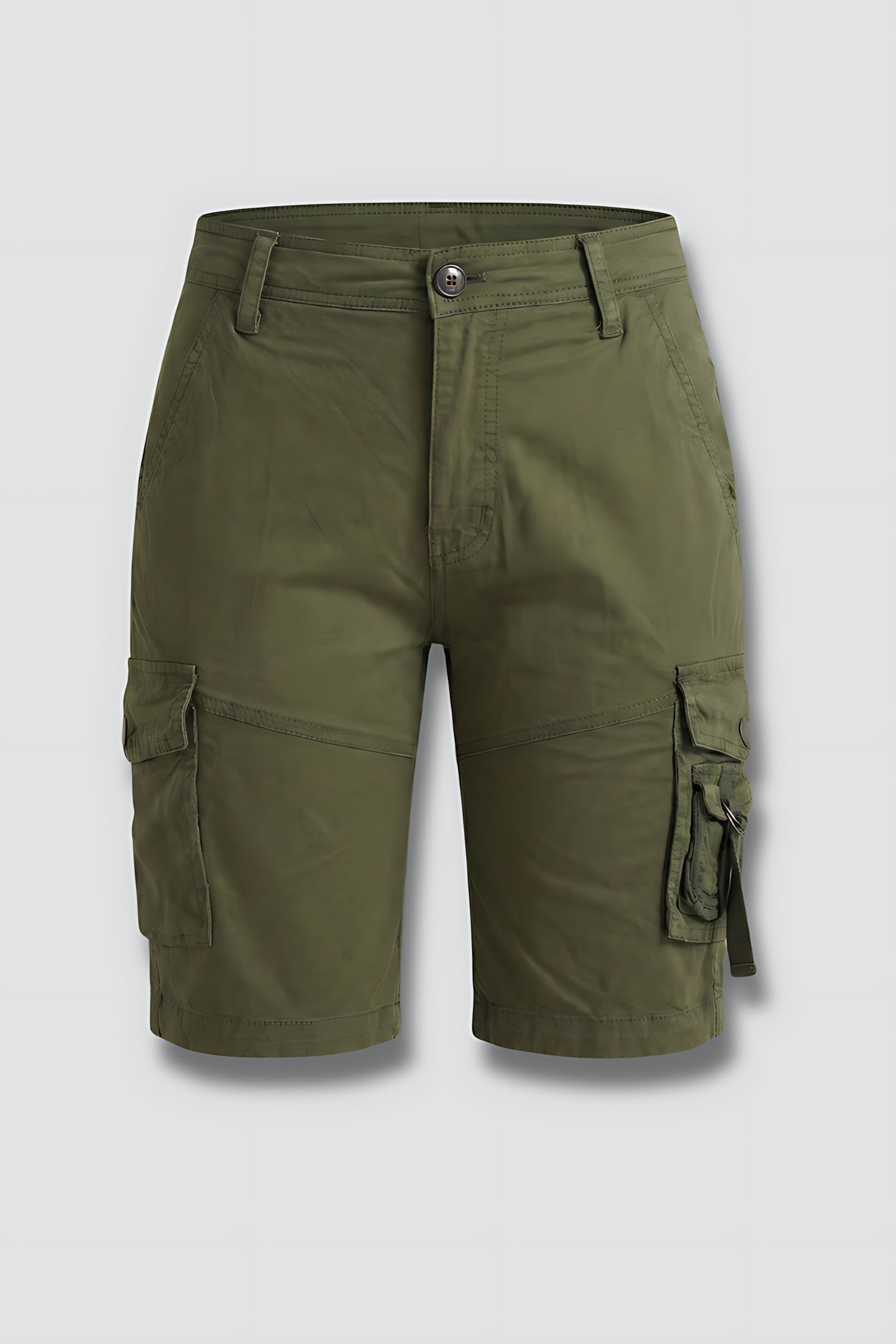 Peyton – High Waist Bermuda Cargo Shorts
