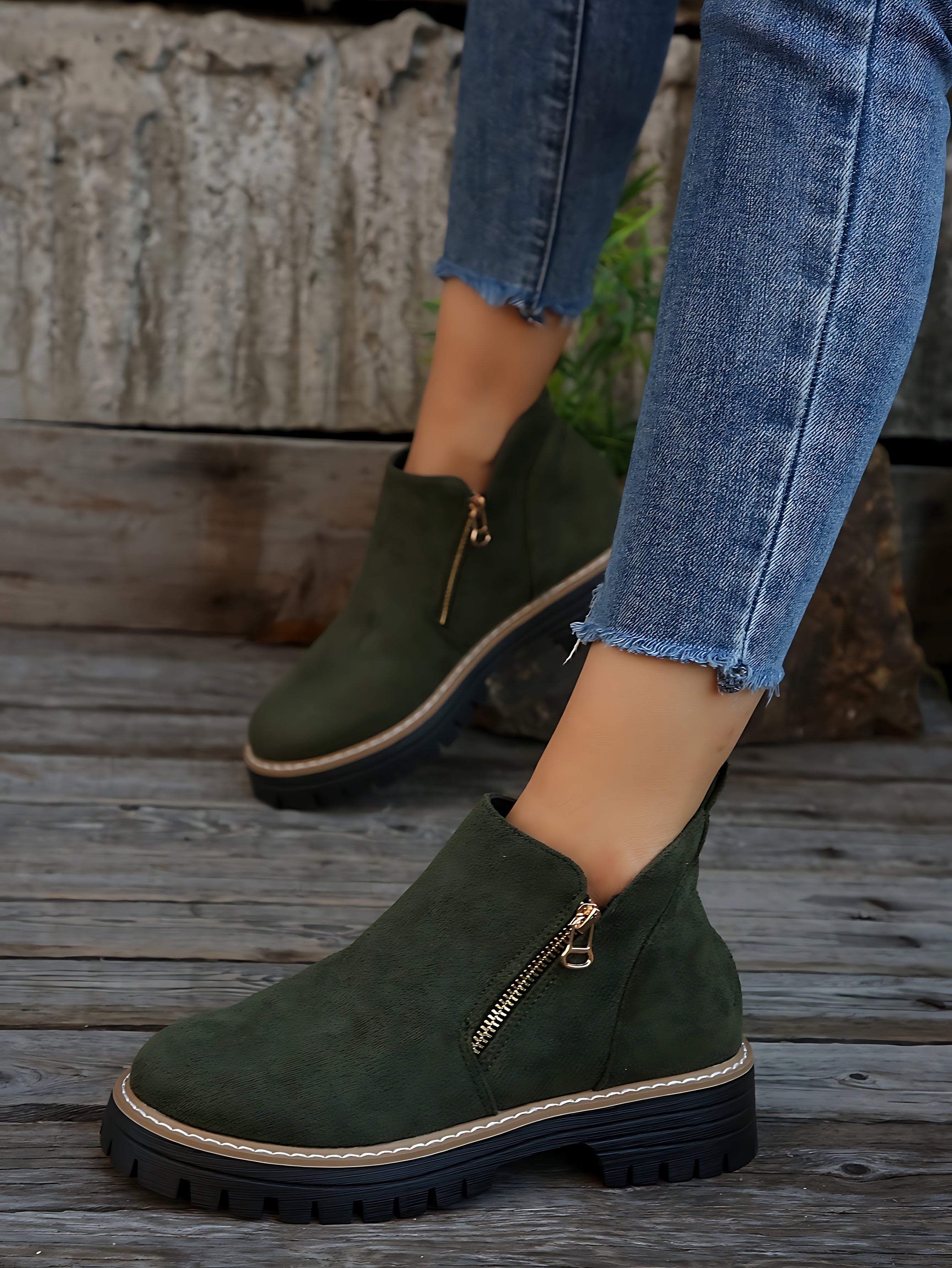 Rebecca – Leopard Print Lace Up Ankle Boots