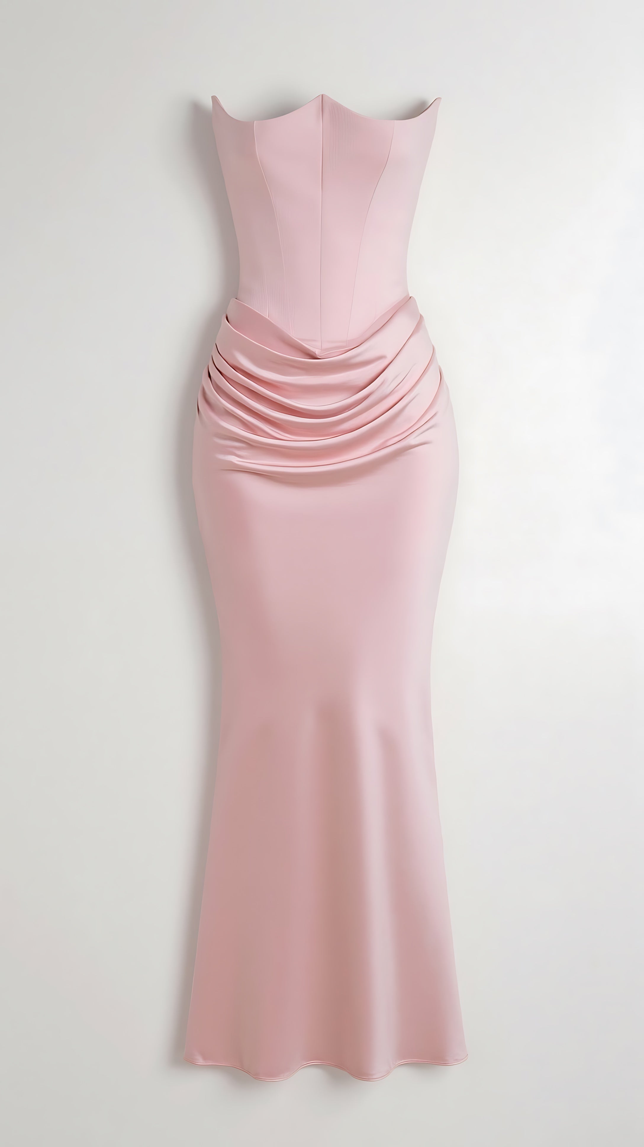 Renata – Strapless Bodycon Evening Maxi Dress