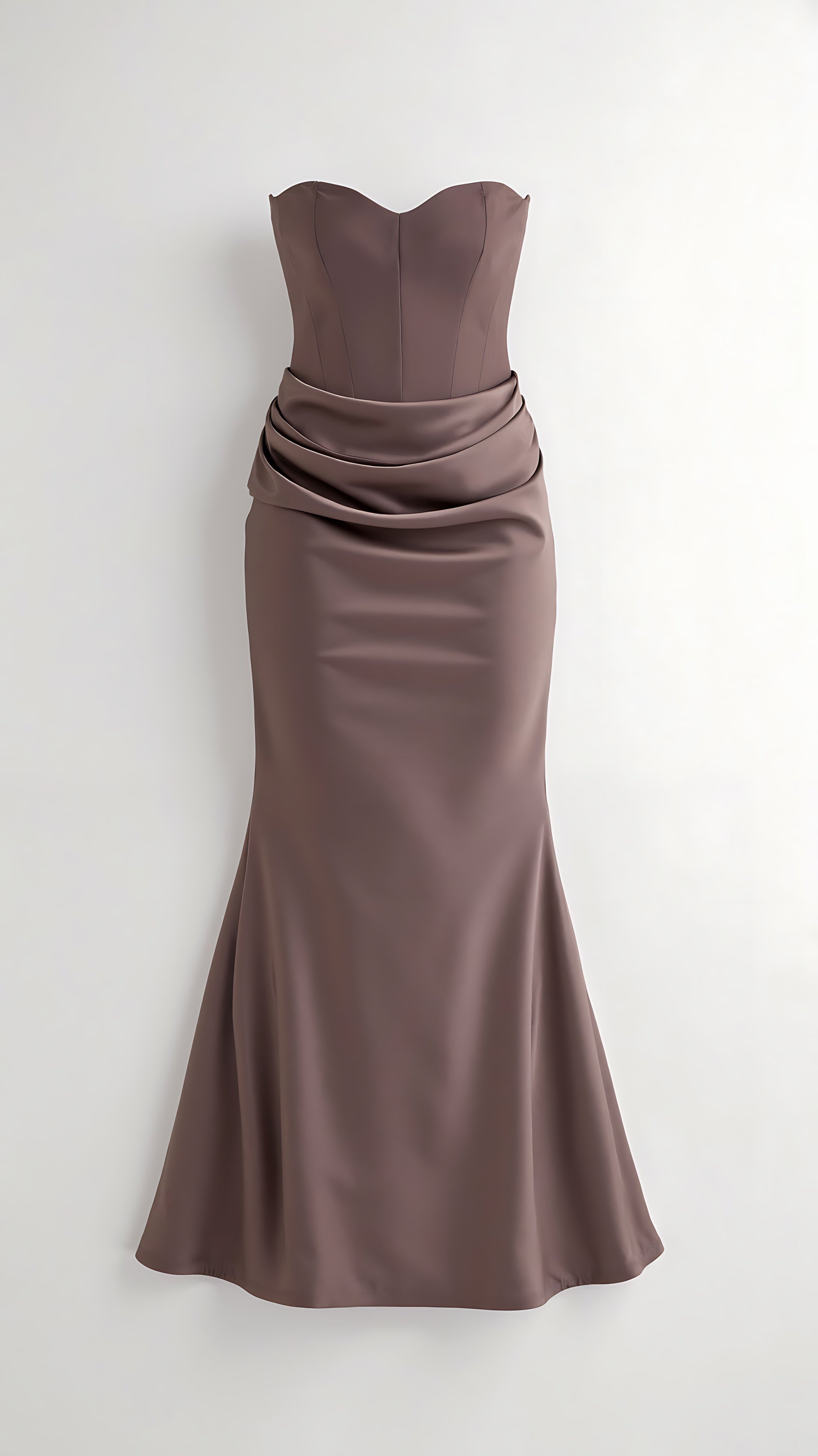 Renata – Strapless Bodycon Evening Maxi Dress