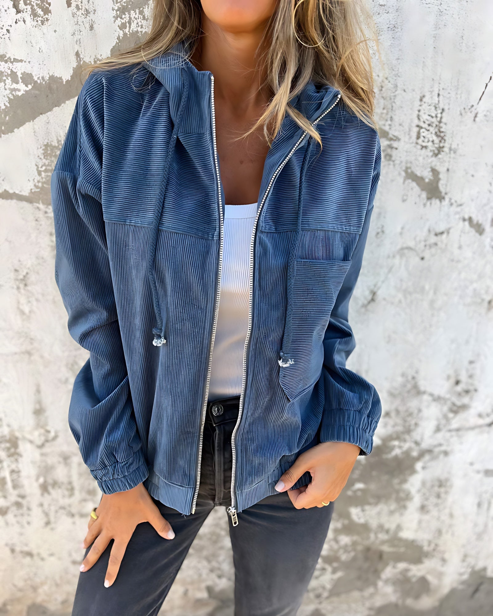 Riley – Lightweight Zip Up Jacket