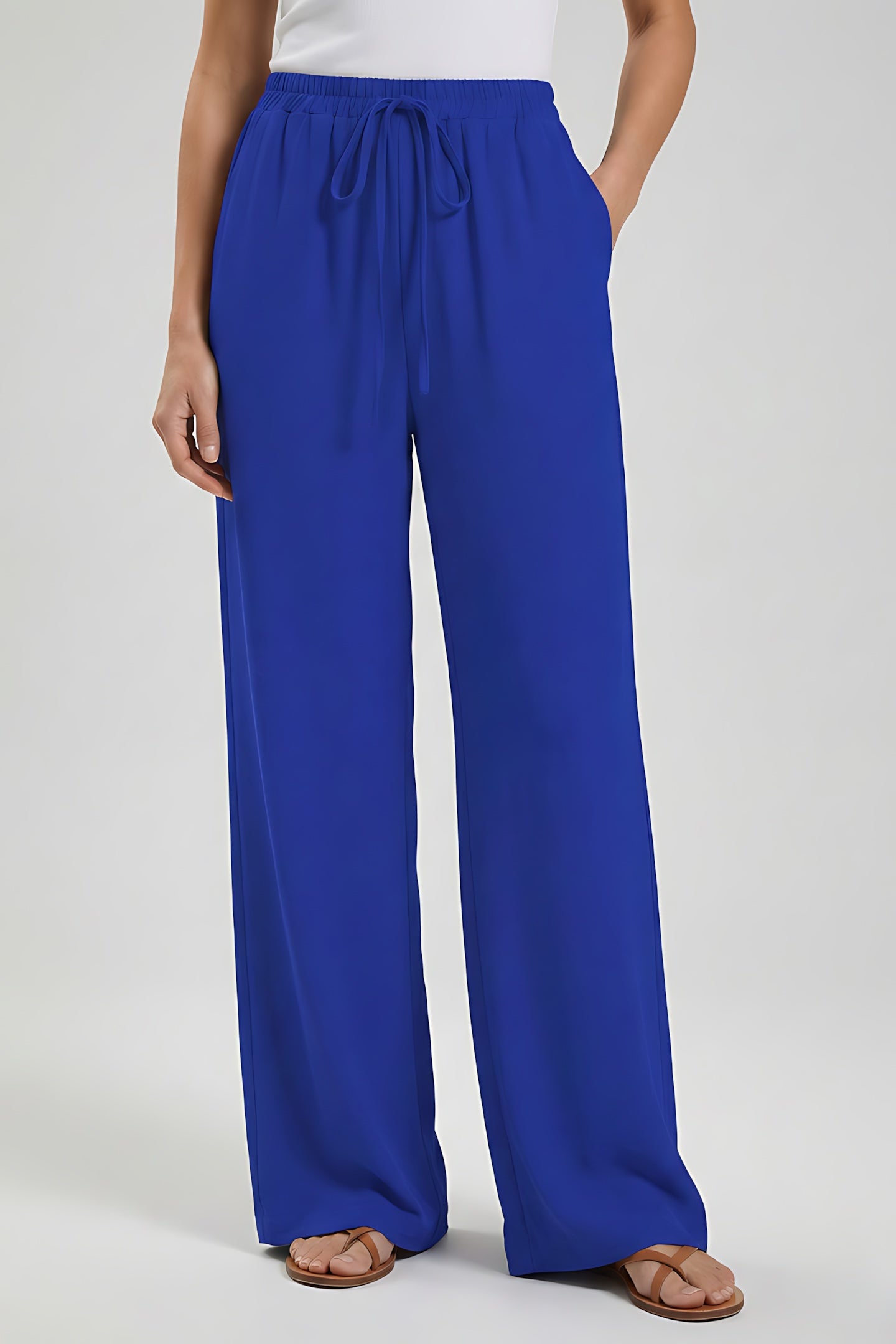 Rosalie – High Waist Wide Leg Palazzo Pants