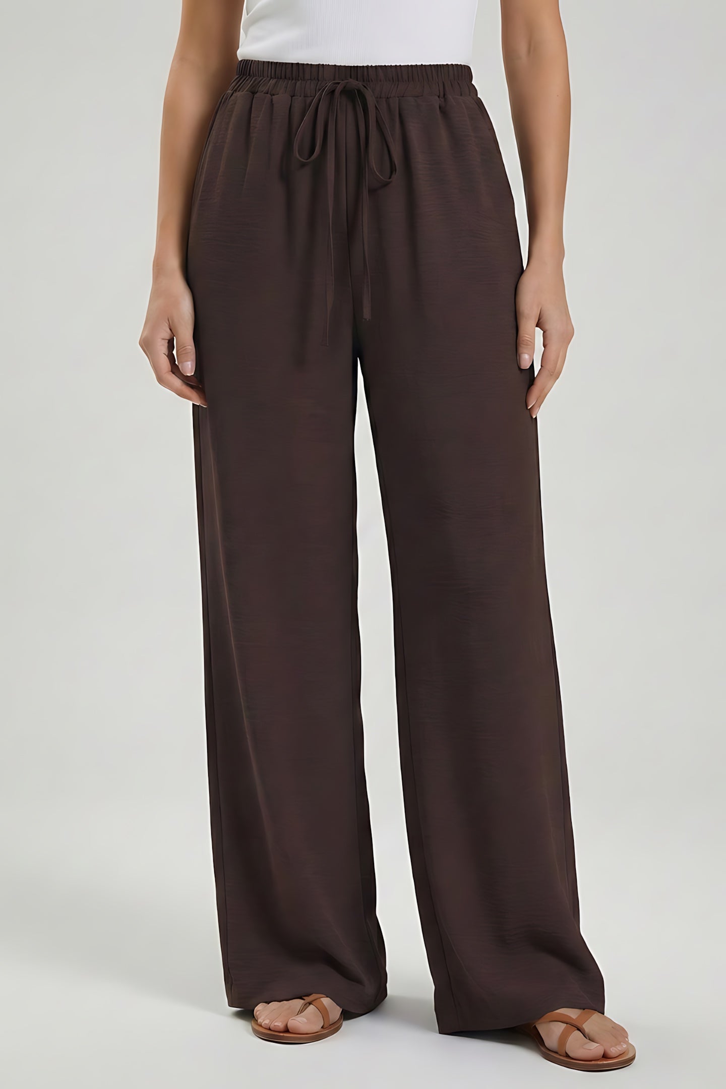 Rosalie – High Waist Wide Leg Palazzo Pants
