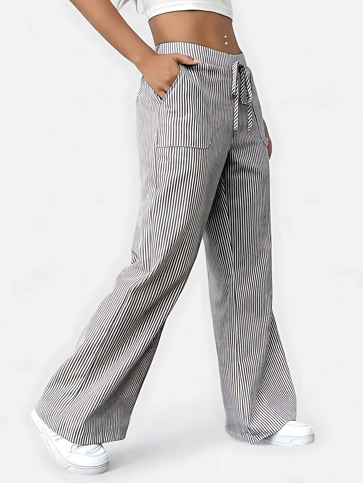 Rylee – Denim Wide Leg Pants