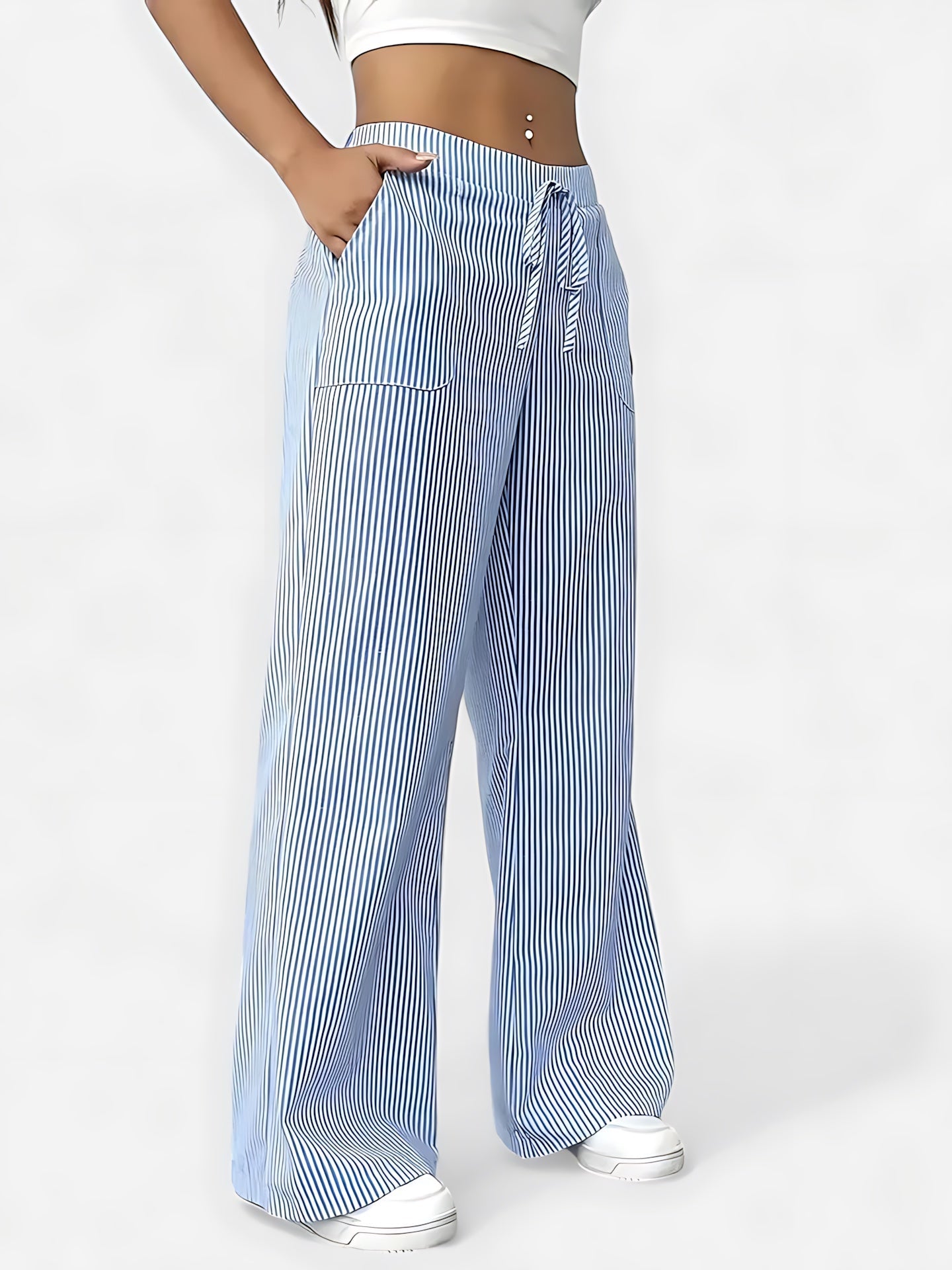 Rylee – Denim Wide Leg Pants