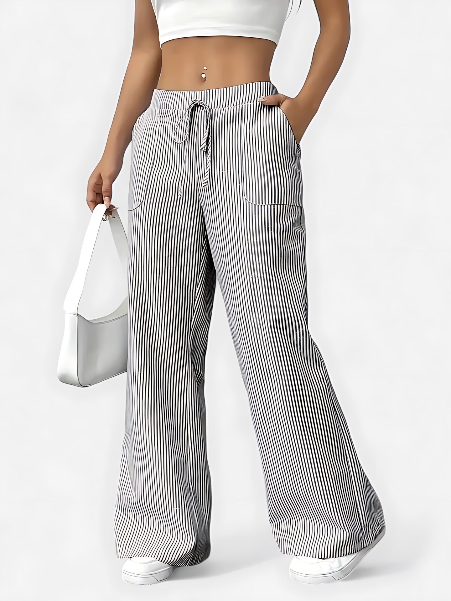 Rylee – Denim Wide Leg Pants