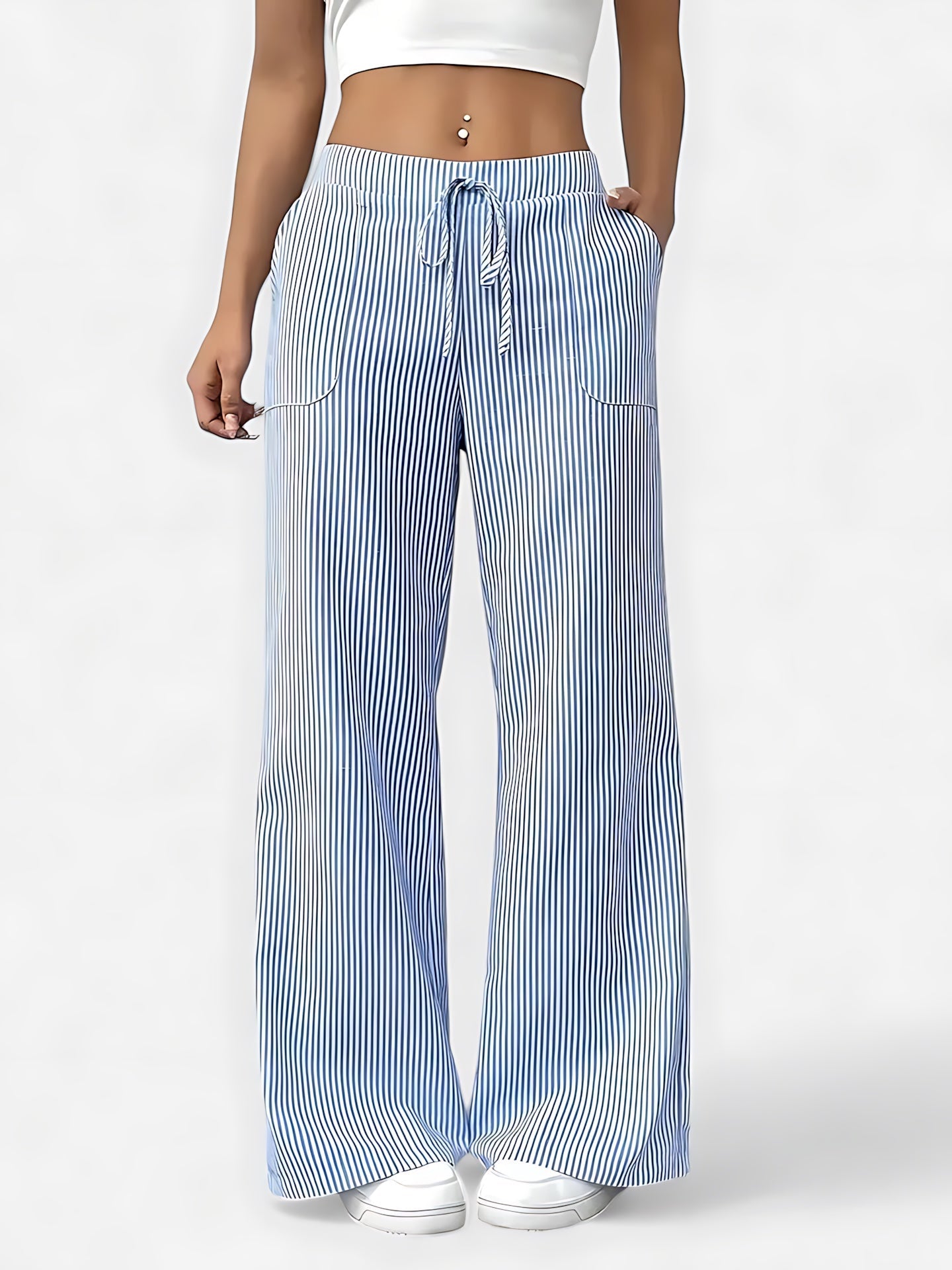 Rylee – Denim Wide Leg Pants