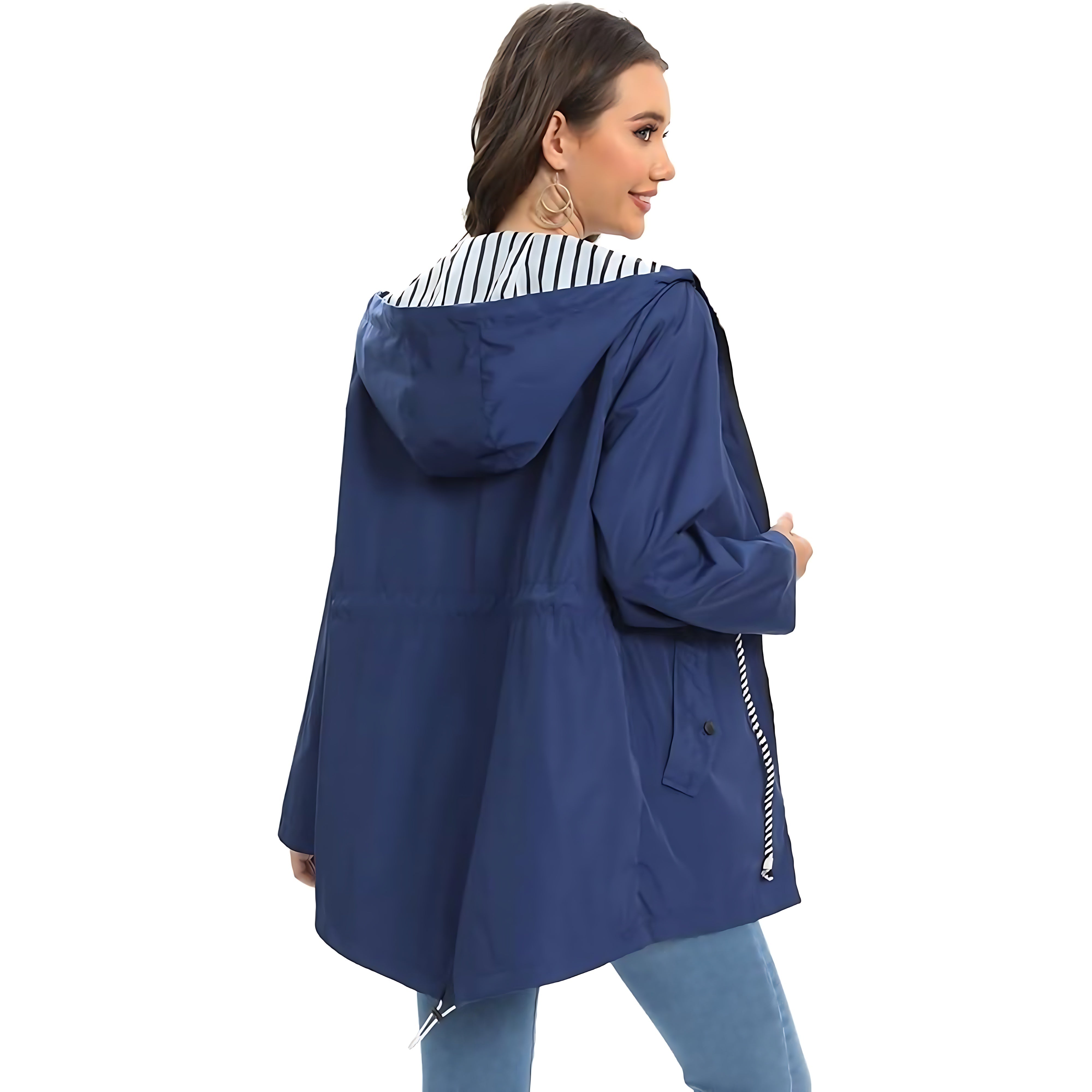 Serenity – Zip Up Anorak Rain Jacket