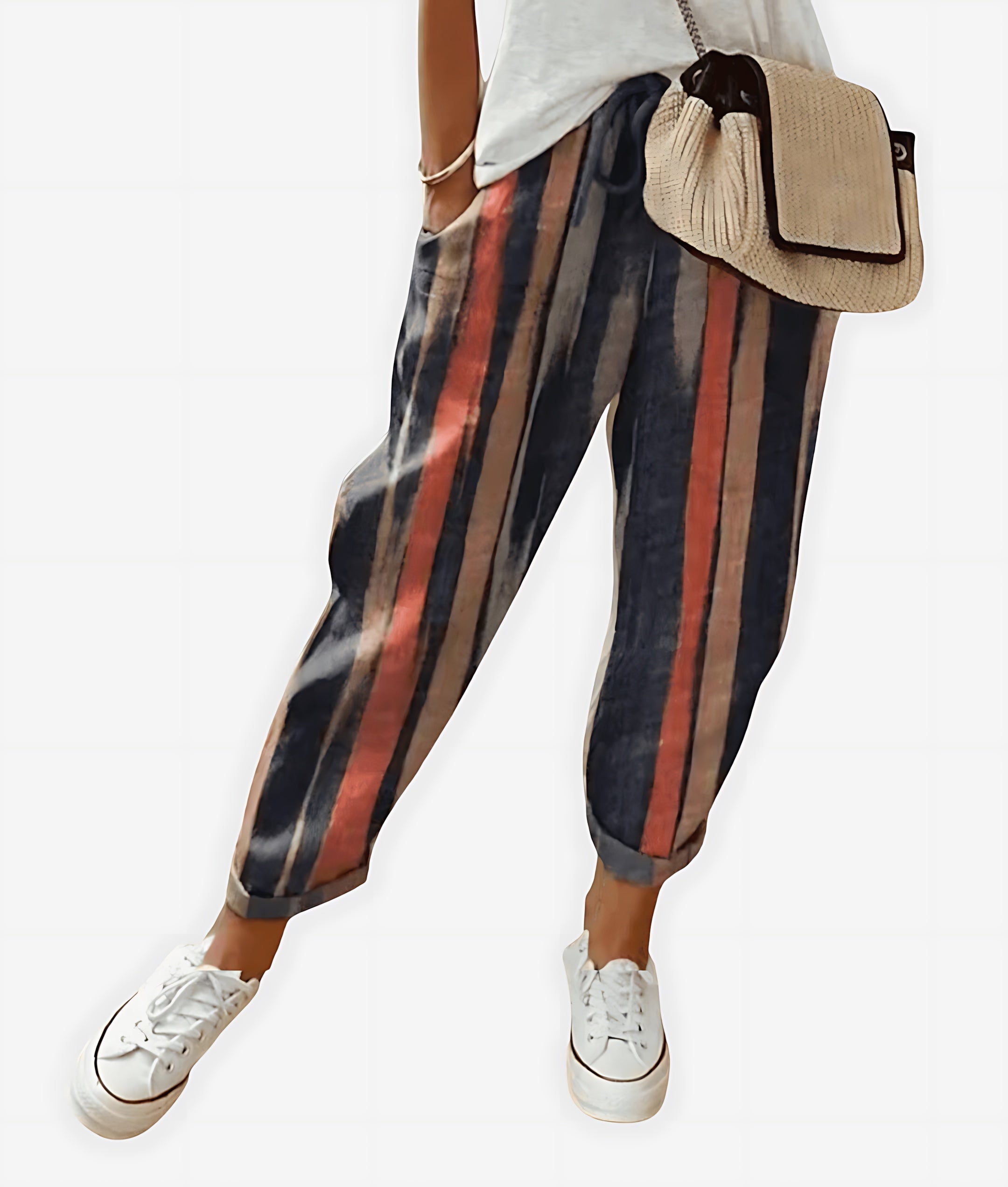 Sienna – Abstract Print Jogger Pants