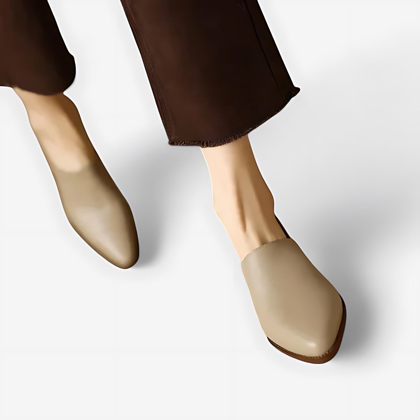 Sophia – Pointed Toe Slip On Ballet Flats
