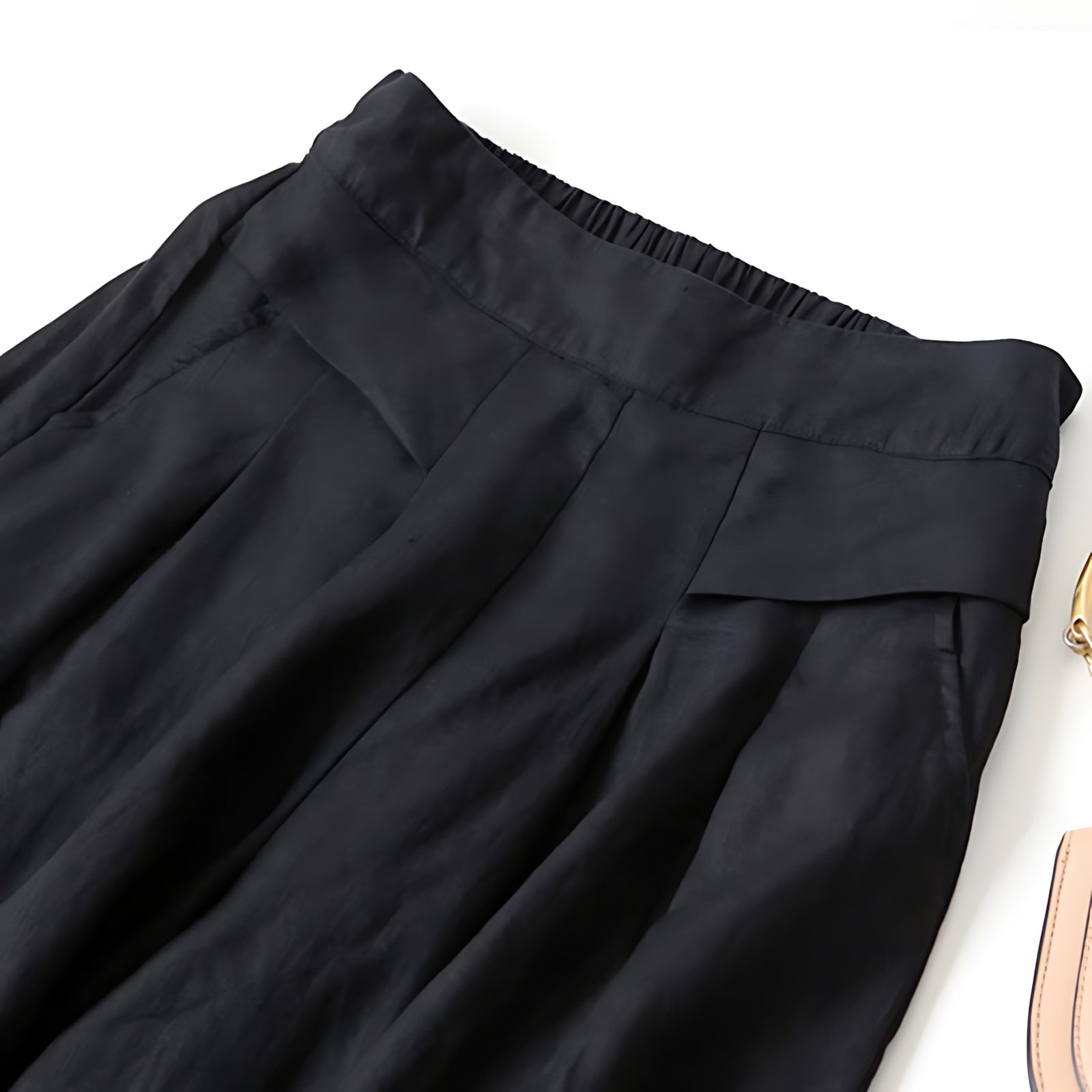 Tessa – High Waist Wide Leg Culotte Pants