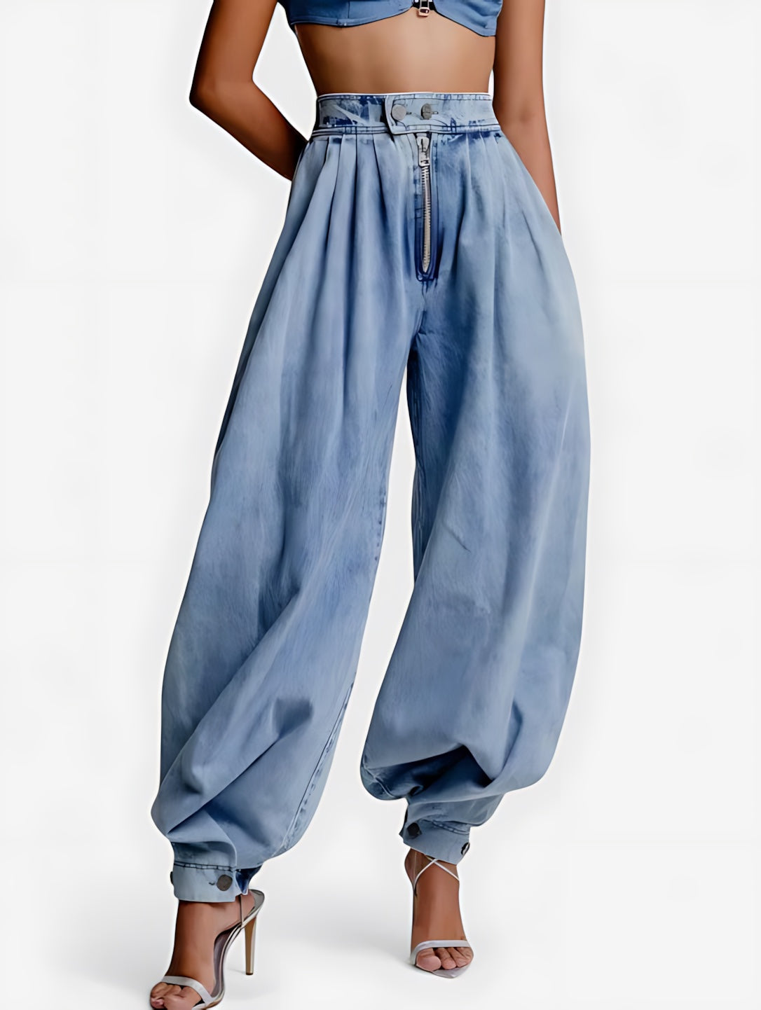 Vera – High Waist Balloon Leg Jeans