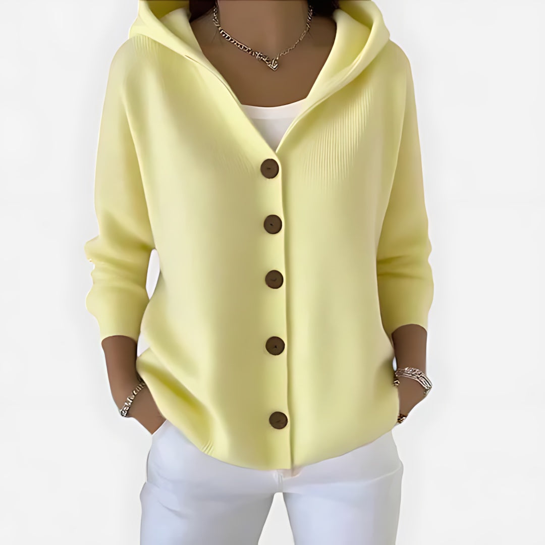 Veronica – Relaxed Fit Button Up Knit Cardigan