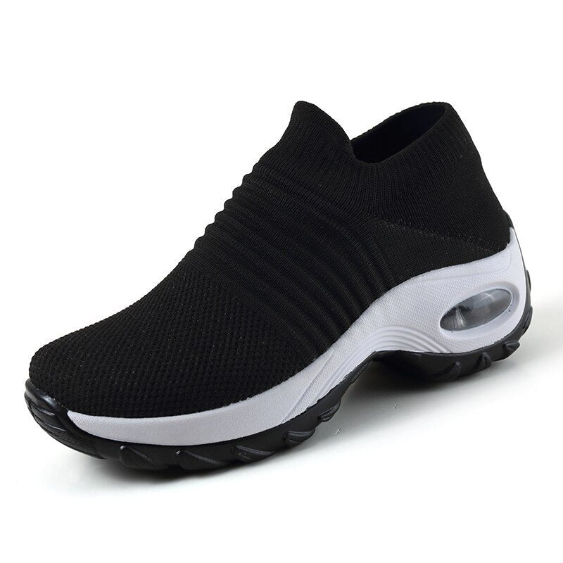 Adaline – Knit Slip On Sneakers