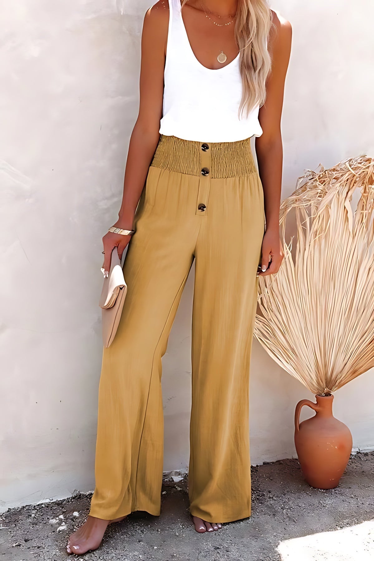 Wren – High Waist Wide Leg Pants