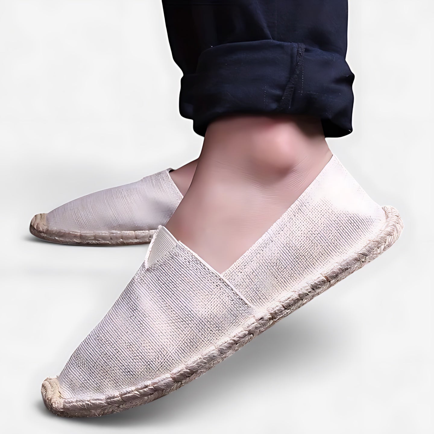Zoe – Canvas Slip On Espadrille Flats