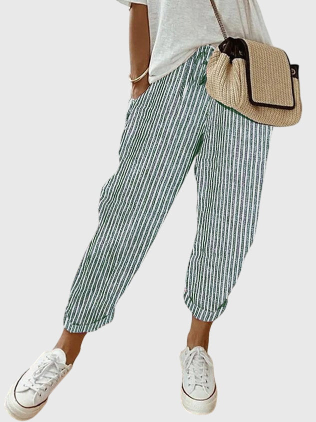 Adriana – High Waist Tapered Jogger Pants