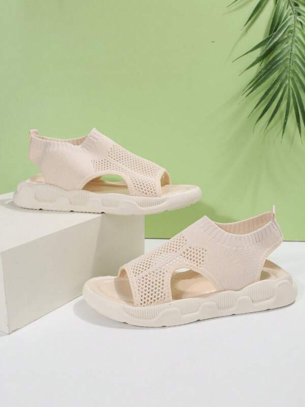 Octavia – Mesh Slip On Wedge Sandals
