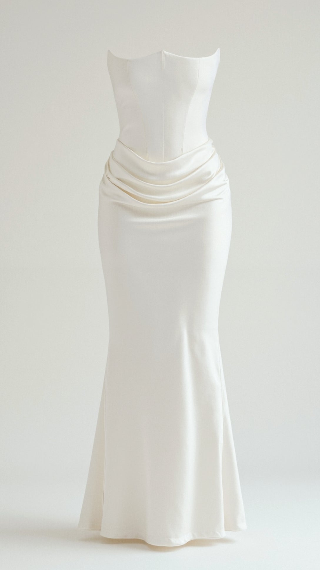 Renata – Strapless Bodycon Evening Maxi Dress