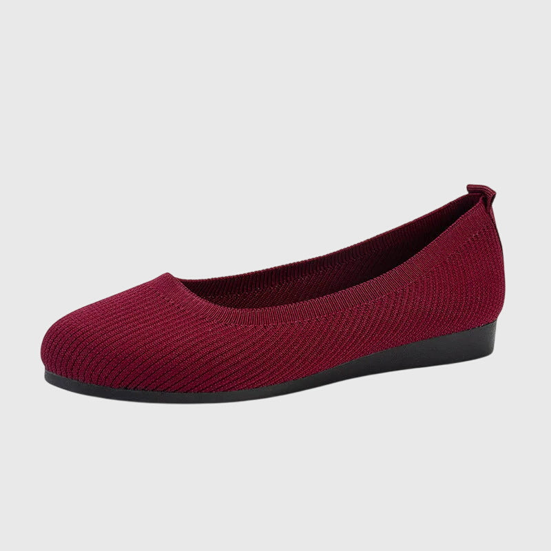 Ariana – Ankle Strap Round Toe Ballet Flats