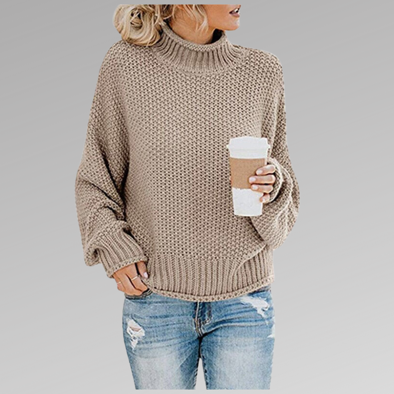 Annie – Chunky Knit Turtleneck Sweater