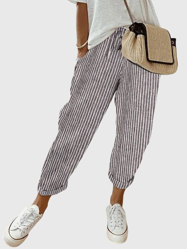 Adriana – High Waist Tapered Jogger Pants