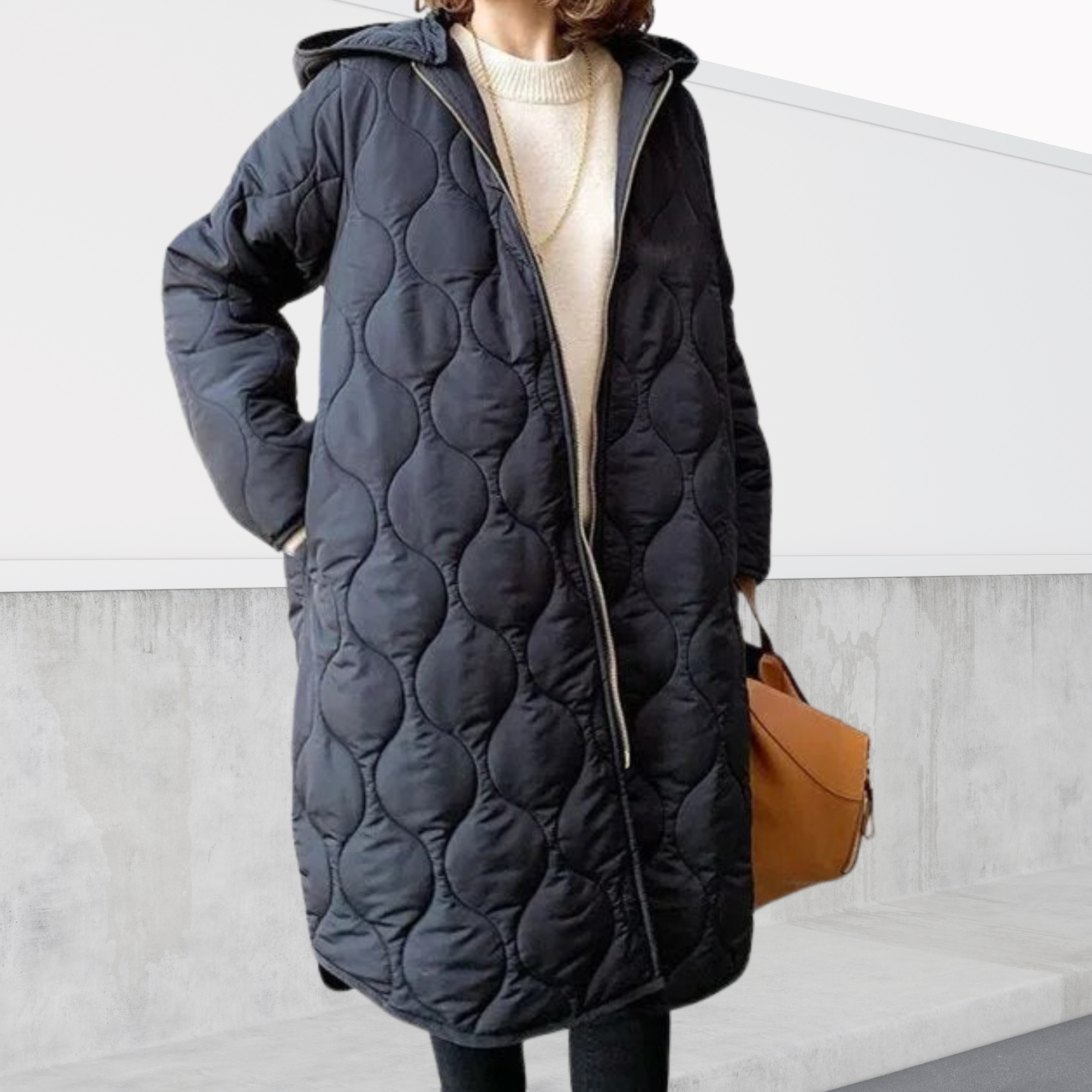 Catalina – Oversized Quilted Longline Parka