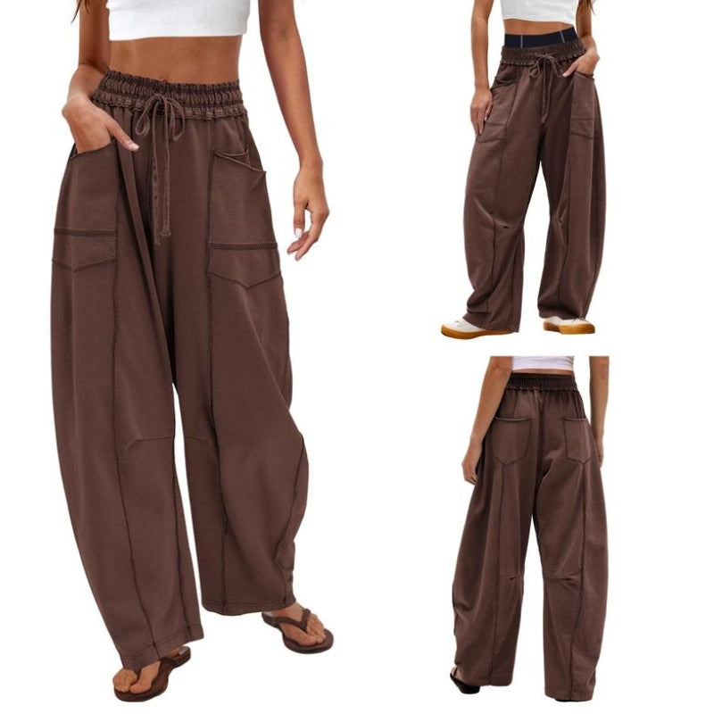 Norah – High Waist Wide Leg Cargo Pants