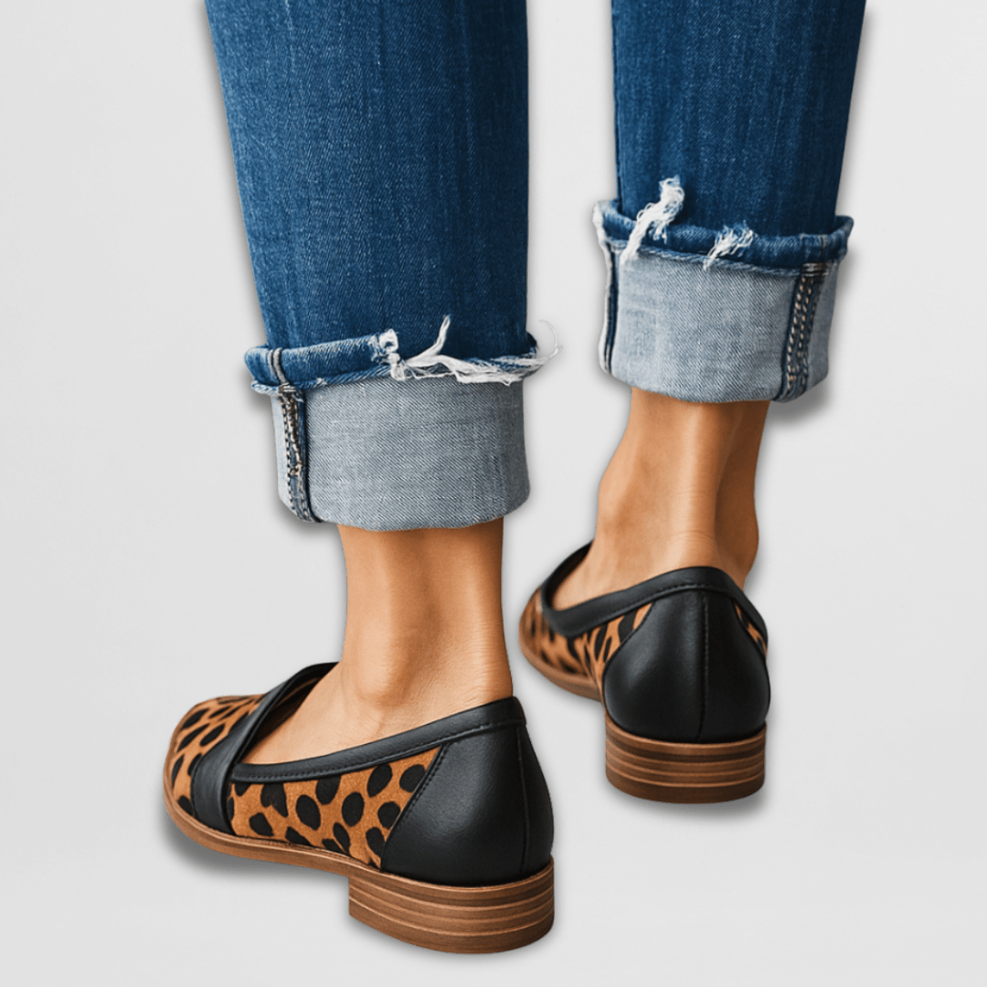 Jade – Suede Pointed Toe Flat Loafers