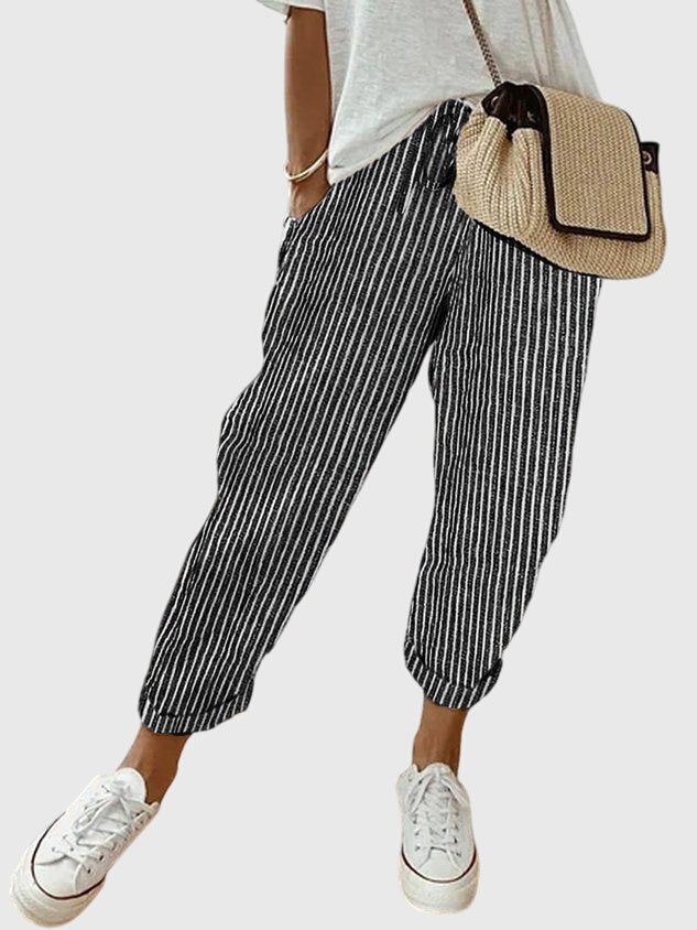 Adriana – High Waist Tapered Jogger Pants