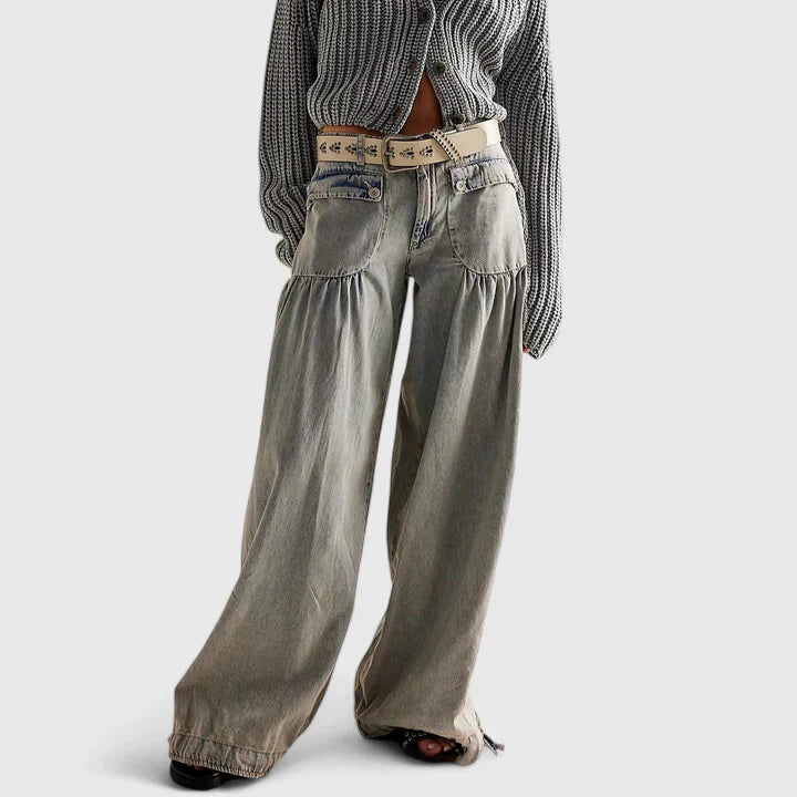Molly – Satin Harem Pants
