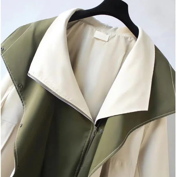 Thea – Layered Zip Up Windbreaker Jacket