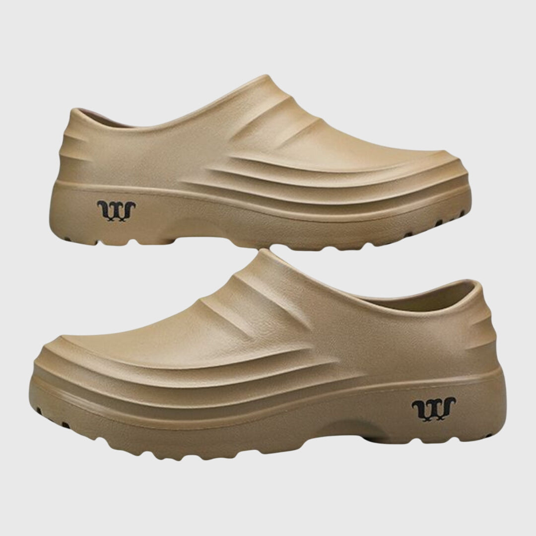 Genesis – Rubber Slip On Wedge Clogs