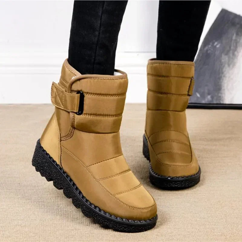 Rebecca – Lug Sole Ankle Snow Boots