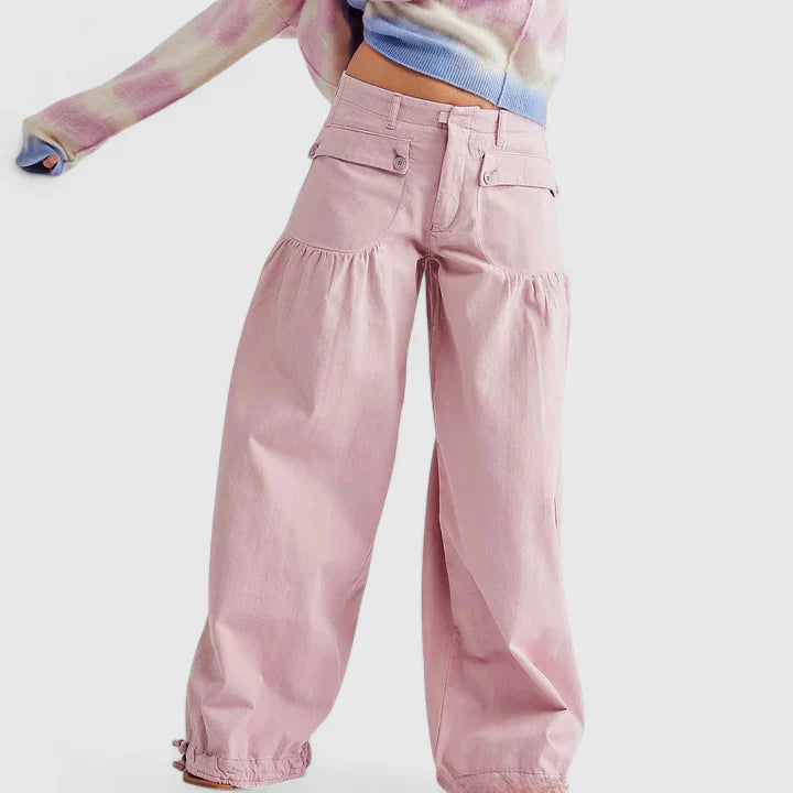 Molly – Satin Harem Pants