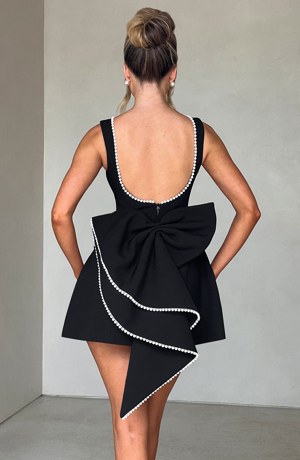 Alice – Structured A-Line Cocktail Mini Dress