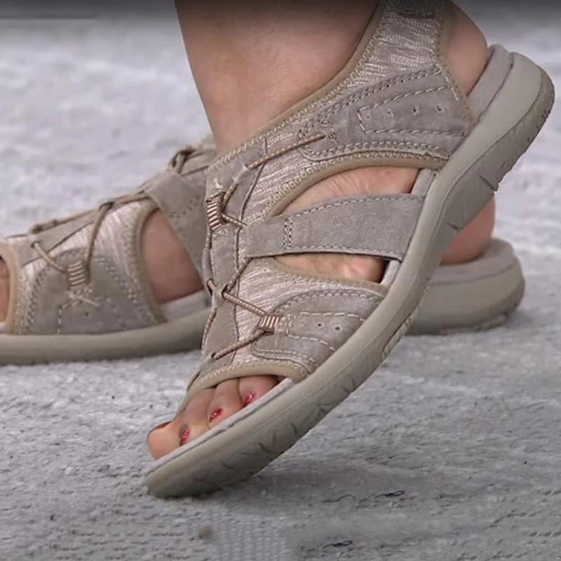 Maria – Cutout Closed Toe Fisherman Sandals