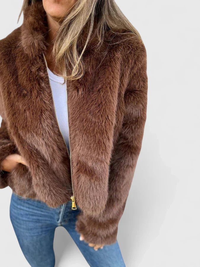 Gemma – Teddy Faux Fur Jacket