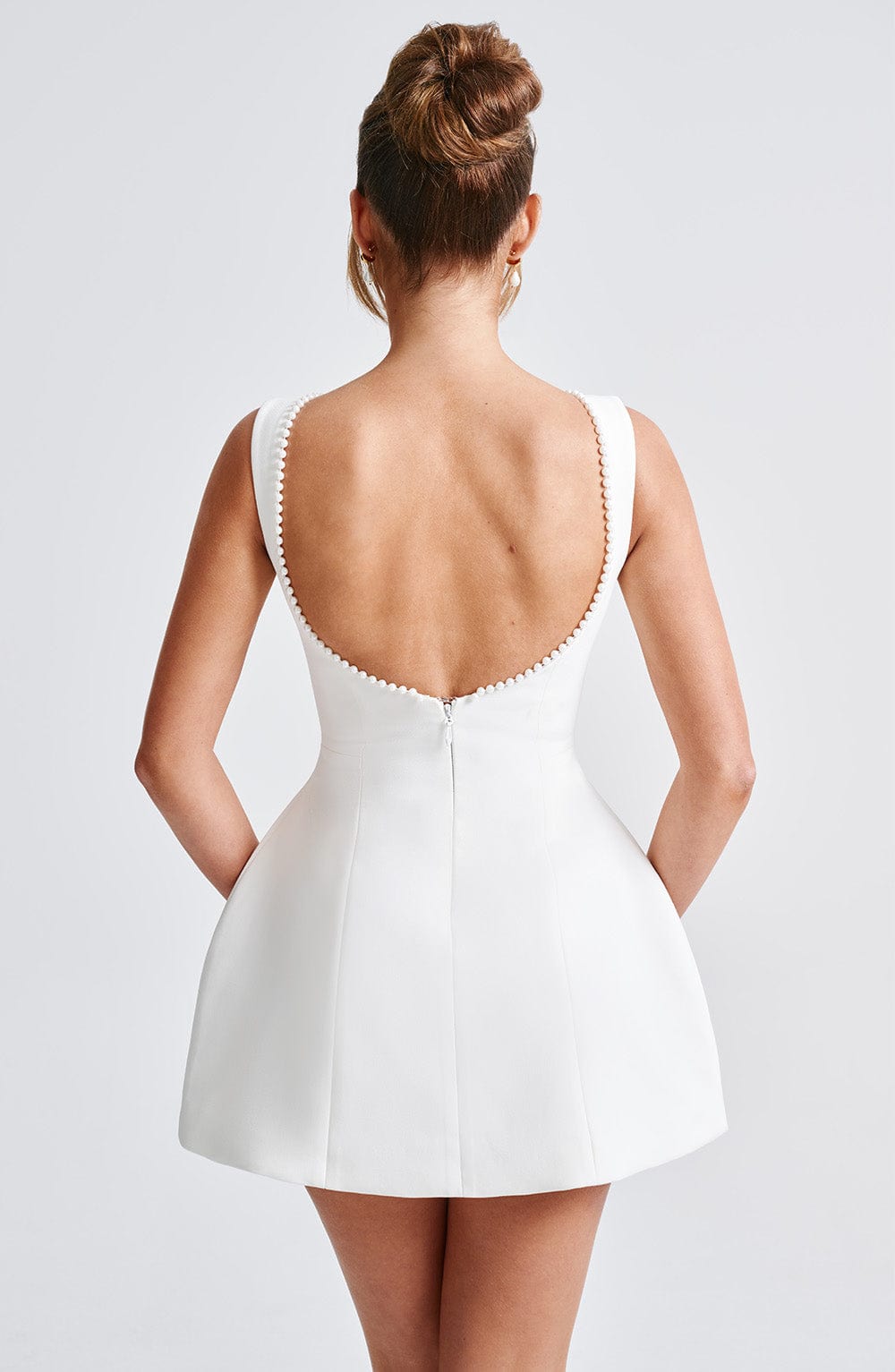 Alice – Structured A-Line Cocktail Mini Dress