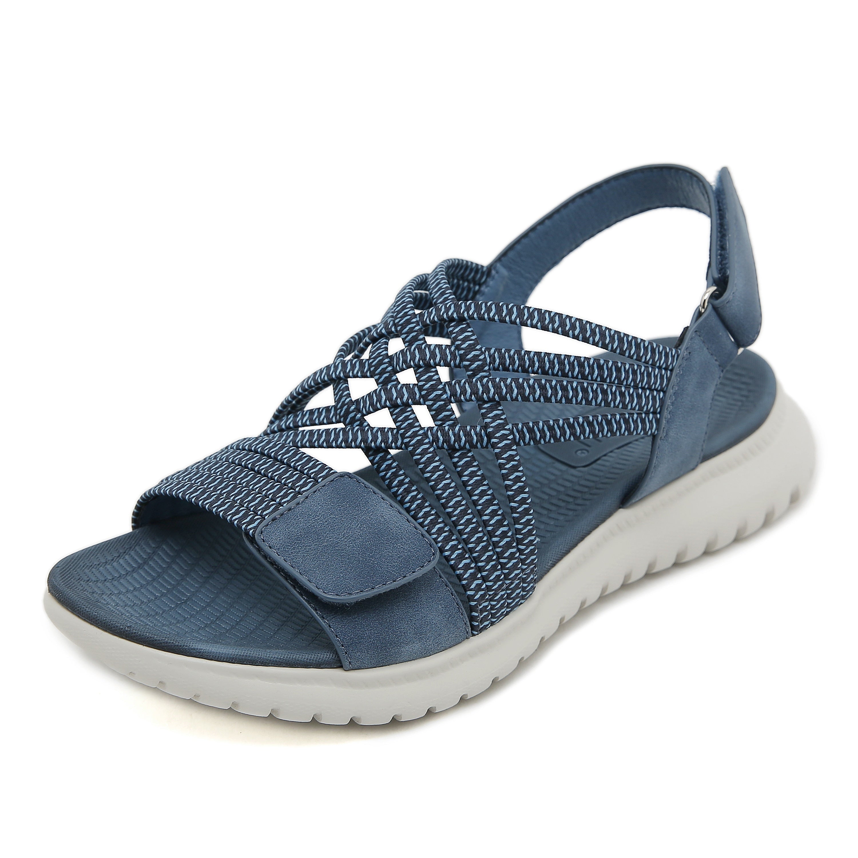 Nadia – Crisscross Strappy Sport Sandals