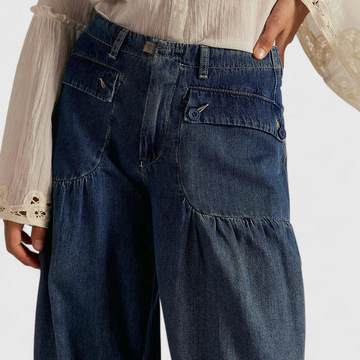 Molly – Satin Harem Pants