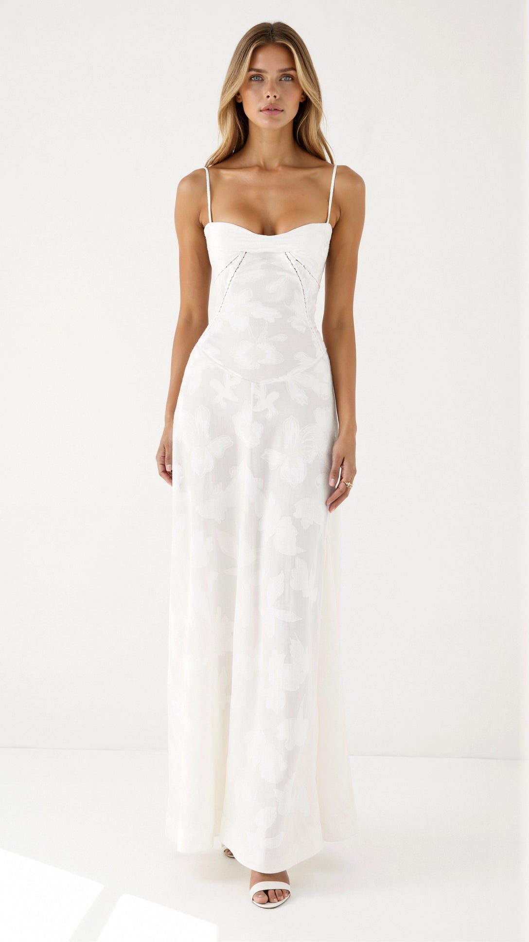 Avery – Lace Cami Wedding Guest Maxi Dress
