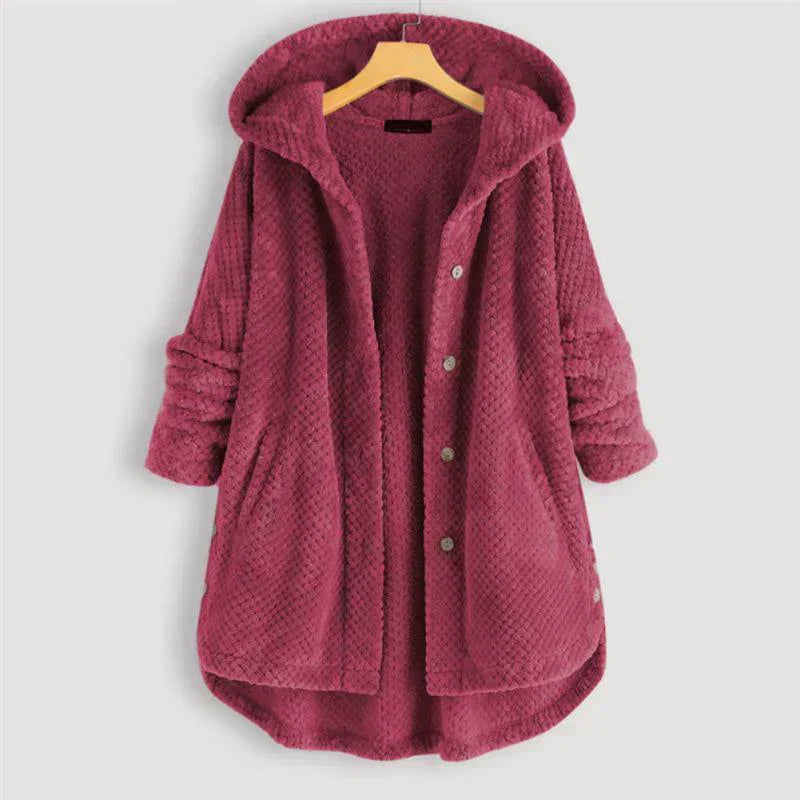 Margot – Button Up Swing Midi Coat