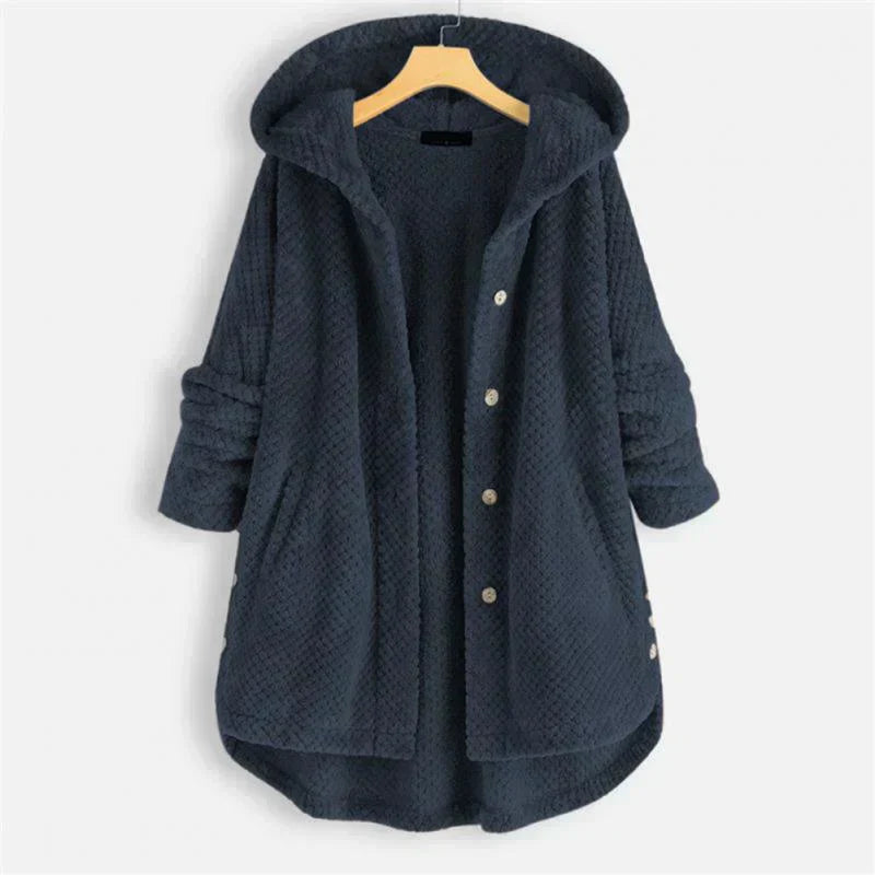 Margot – Button Up Swing Midi Coat