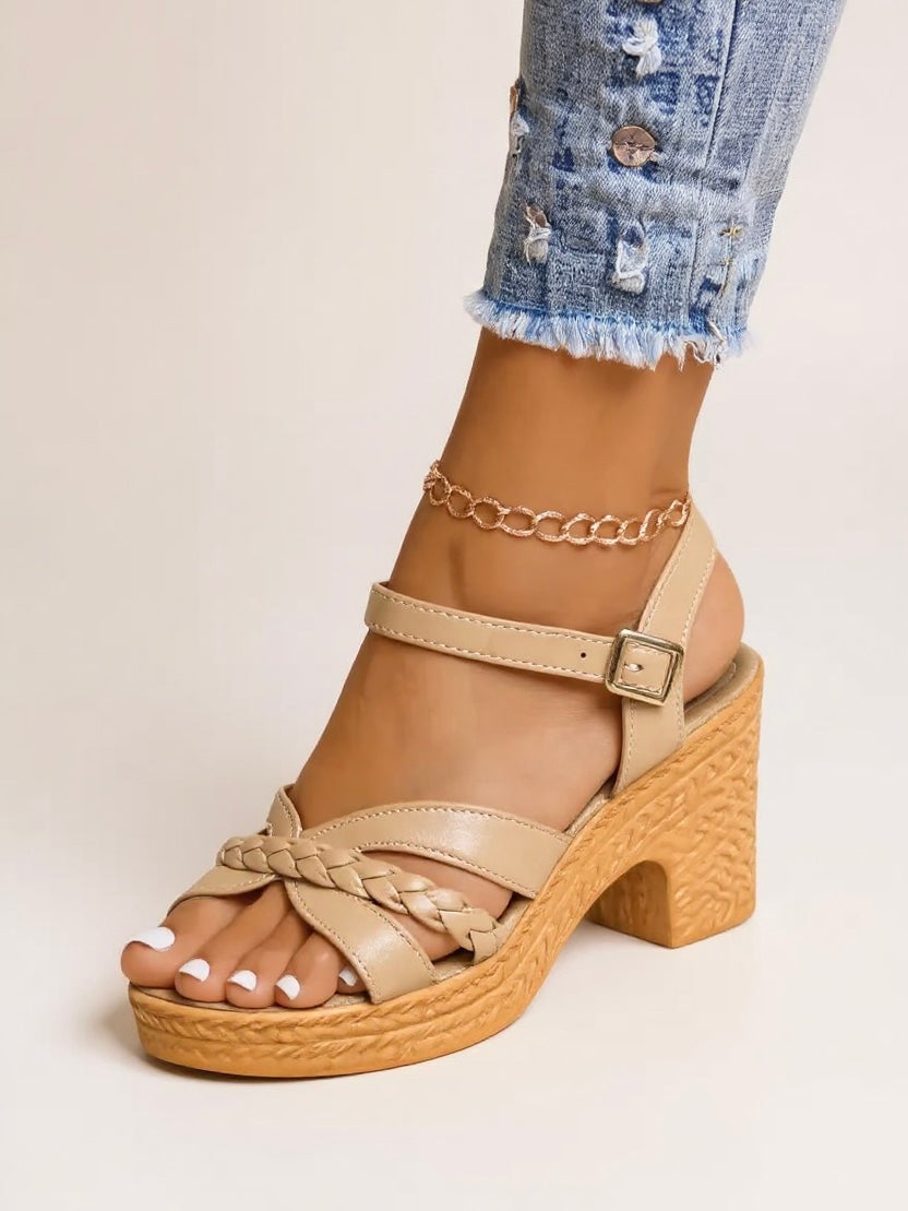 Daniela – Ankle Strap Block Heel Sandals