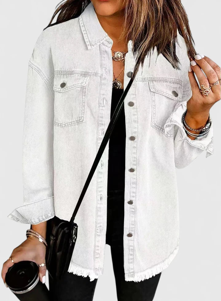 Delilah – Oversized Button Up Shirt Jacket