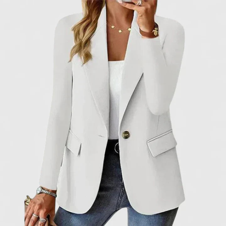 Harper – Single Button Longline Blazer