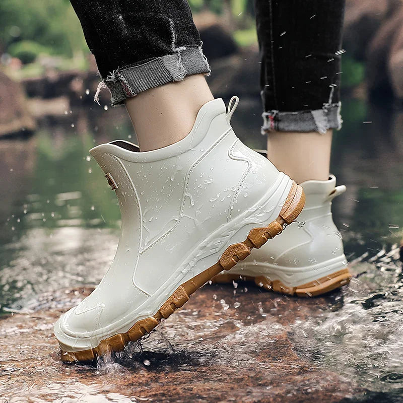 Georgia – Rubber Ankle Rain Boots