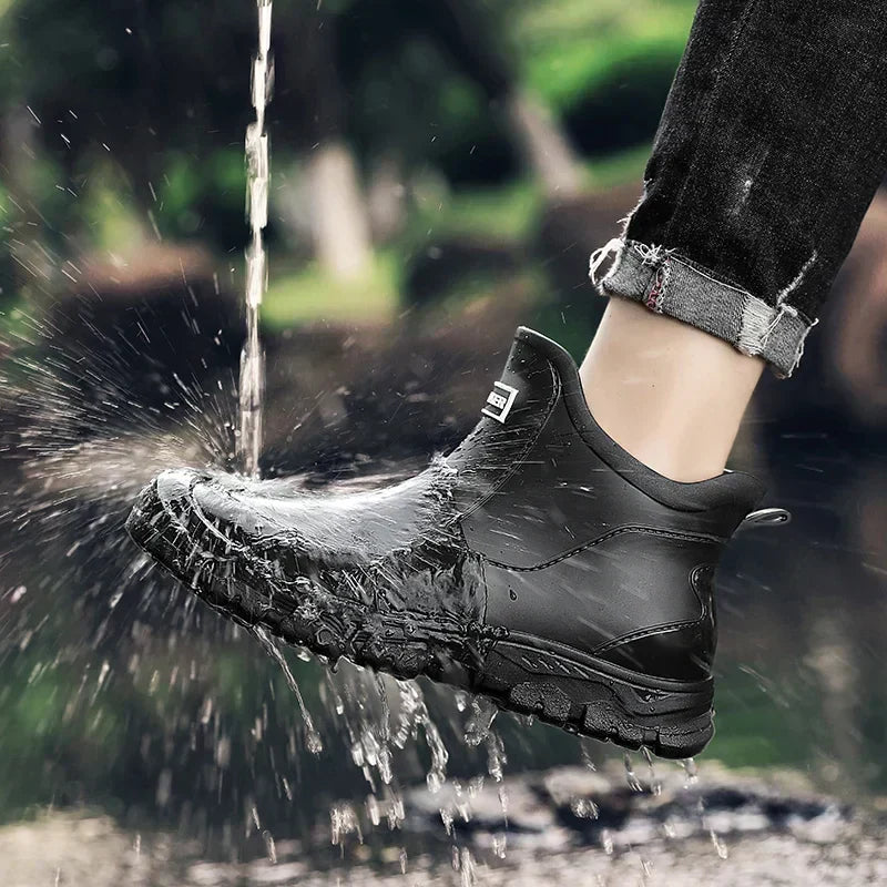 Georgia – Rubber Ankle Rain Boots